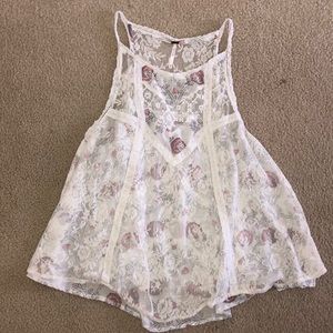 Free People Lace Top
